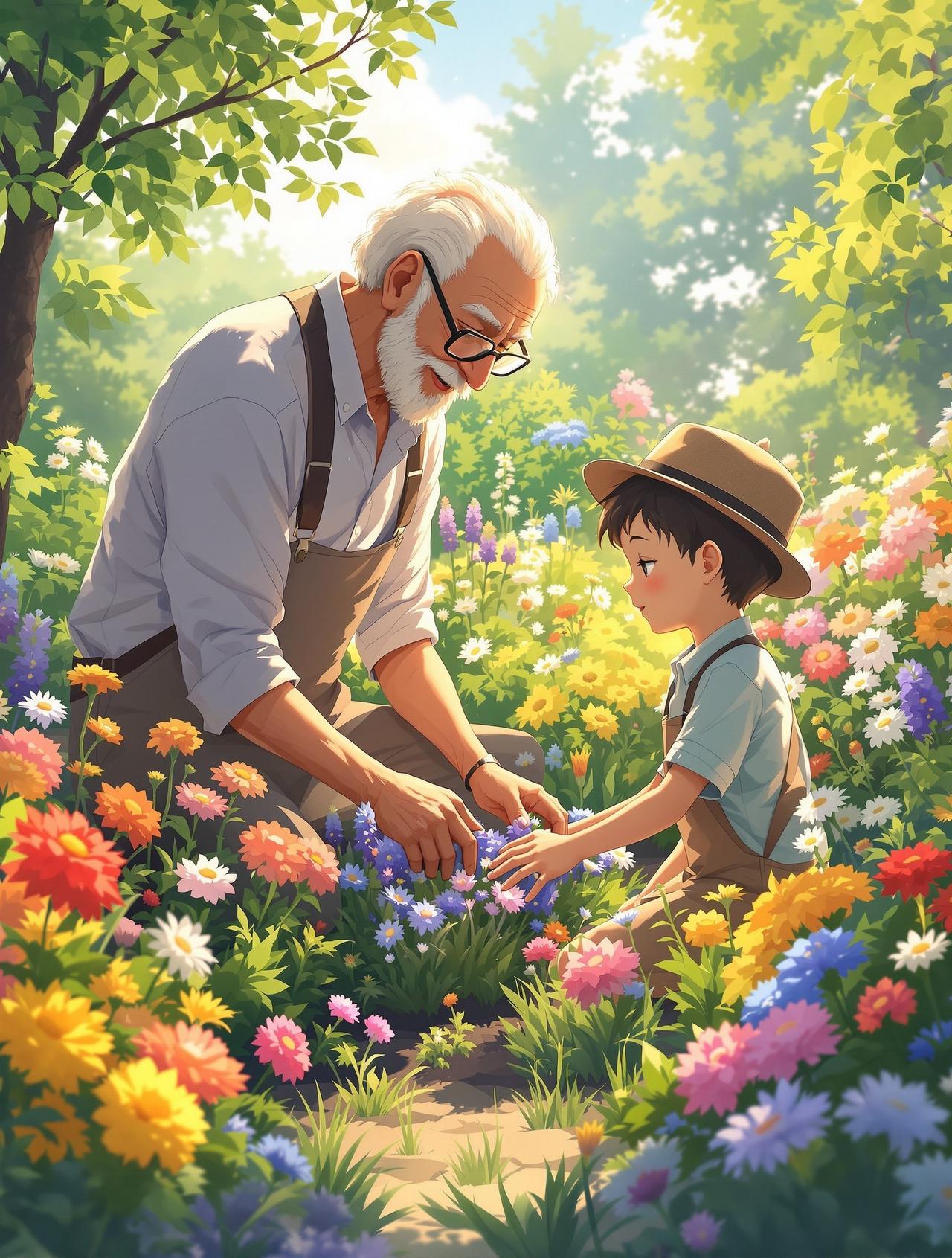 ai短剧免费观看平台 - 爷爷的花园 封面